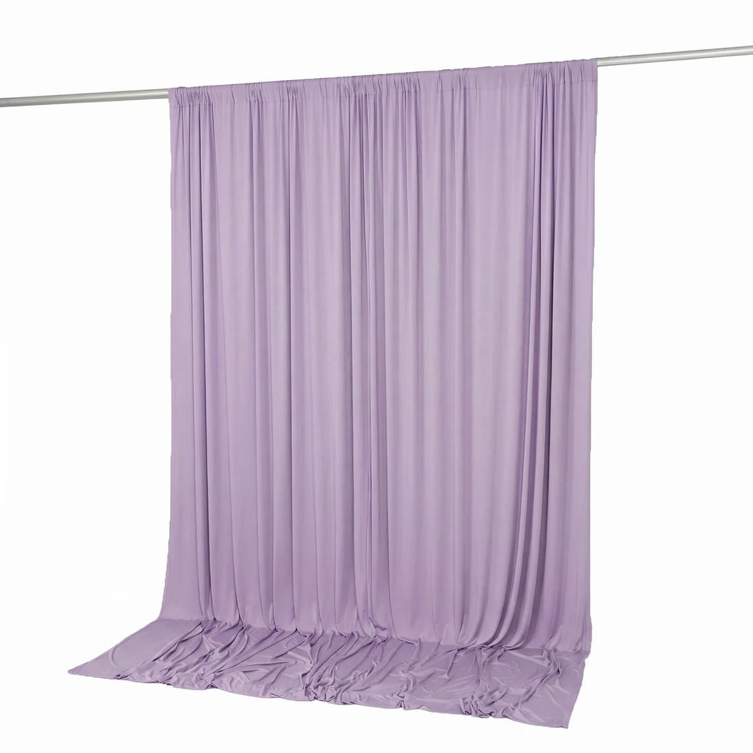 10 ft x 10 ft Spandex Backdrop Curtain with Rod Pocket