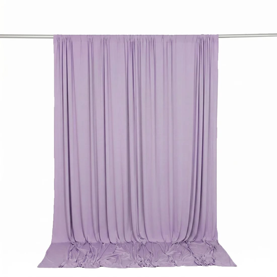 10 ft x 10 ft Spandex Backdrop Curtain with Rod Pocket