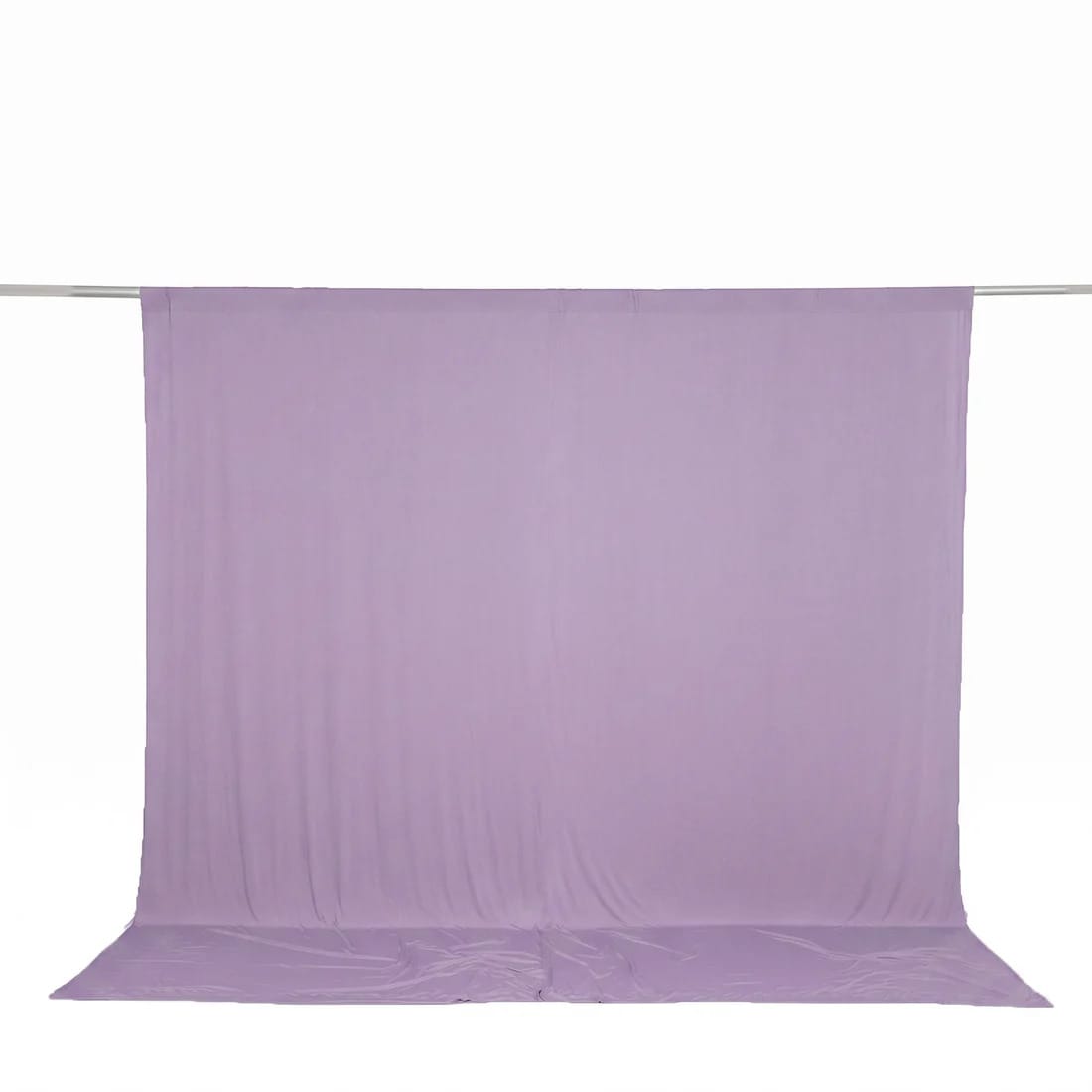 10 ft x 10 ft Spandex Backdrop Curtain with Rod Pocket
