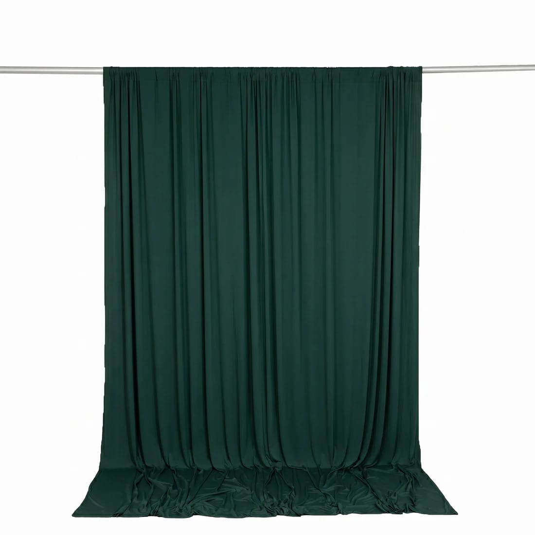 10 ft x 10 ft Spandex Backdrop Curtain with Rod Pocket