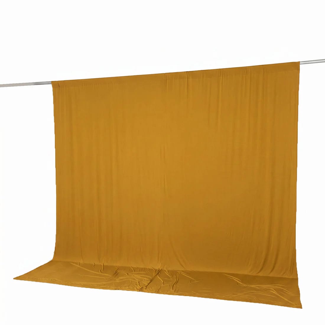 10 ft x 10 ft Spandex Backdrop Curtain with Rod Pocket