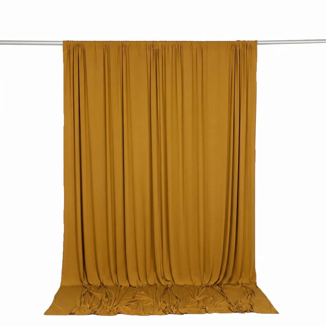 10 ft x 10 ft Spandex Backdrop Curtain with Rod Pocket