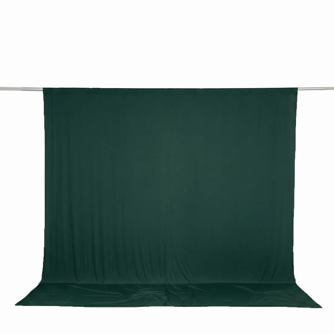 10 ft x 10 ft Spandex Backdrop Curtain with Rod Pocket