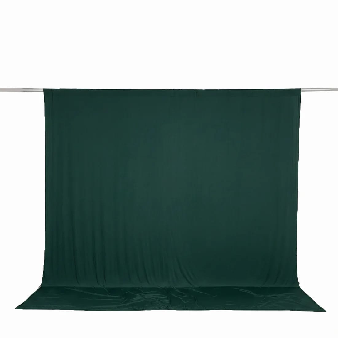 10 ft x 10 ft Spandex Backdrop Curtain with Rod Pocket