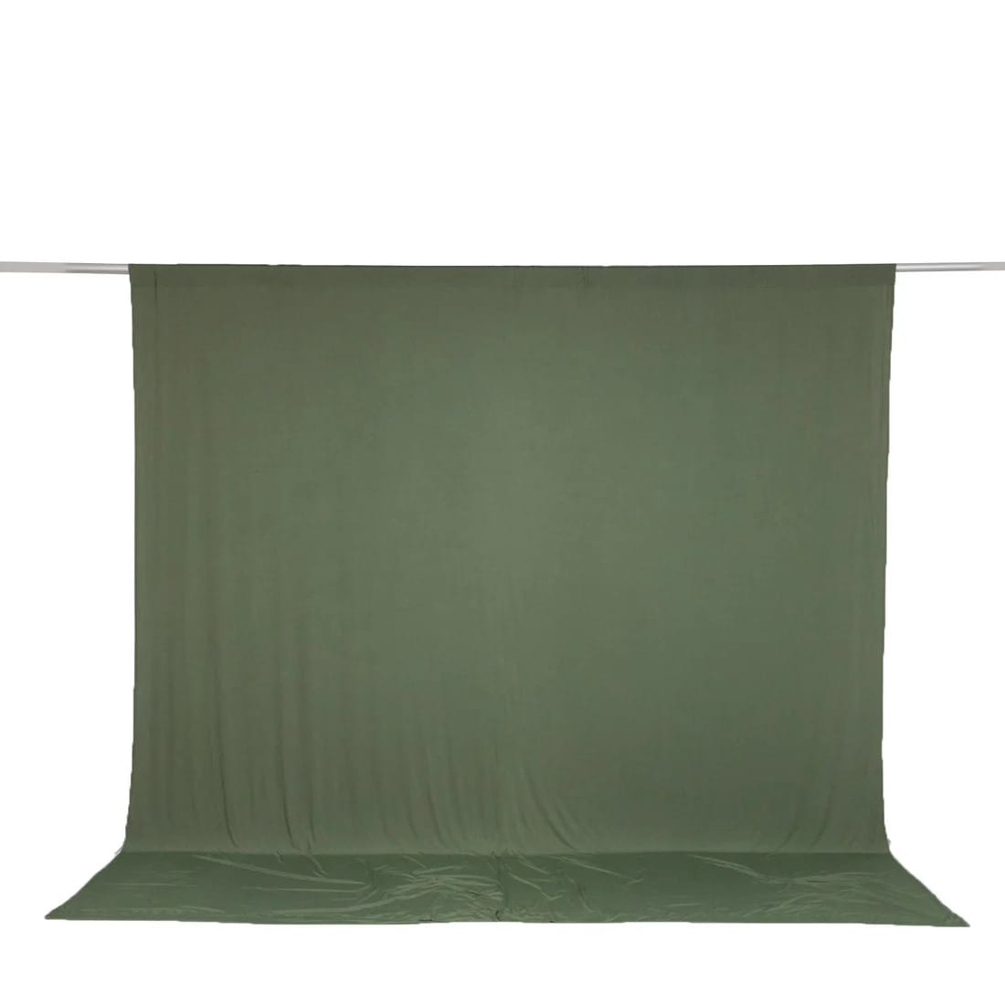 10 ft x 10 ft Spandex Backdrop Curtain with Rod Pocket