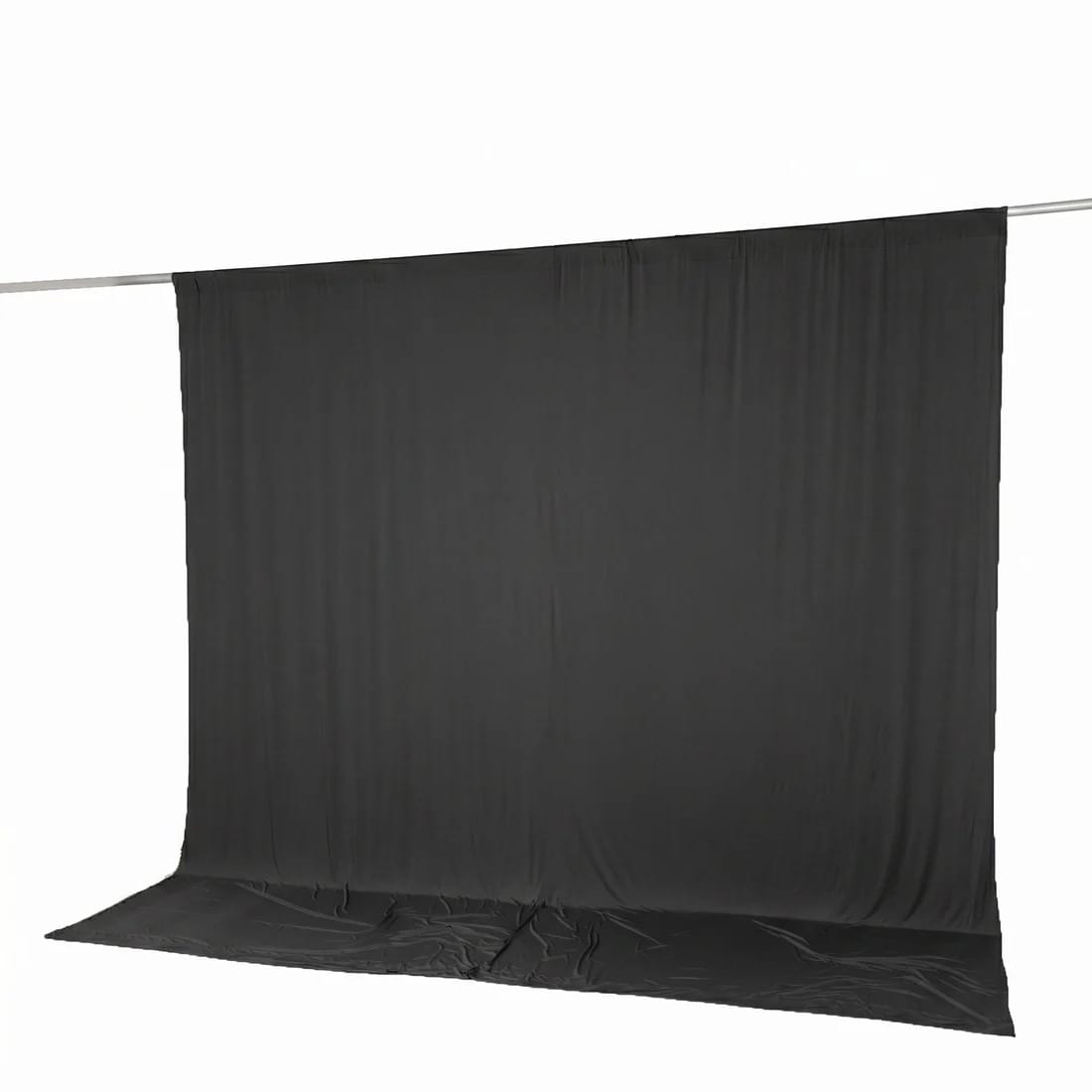 10 ft x 10 ft Spandex Backdrop Curtain with Rod Pocket