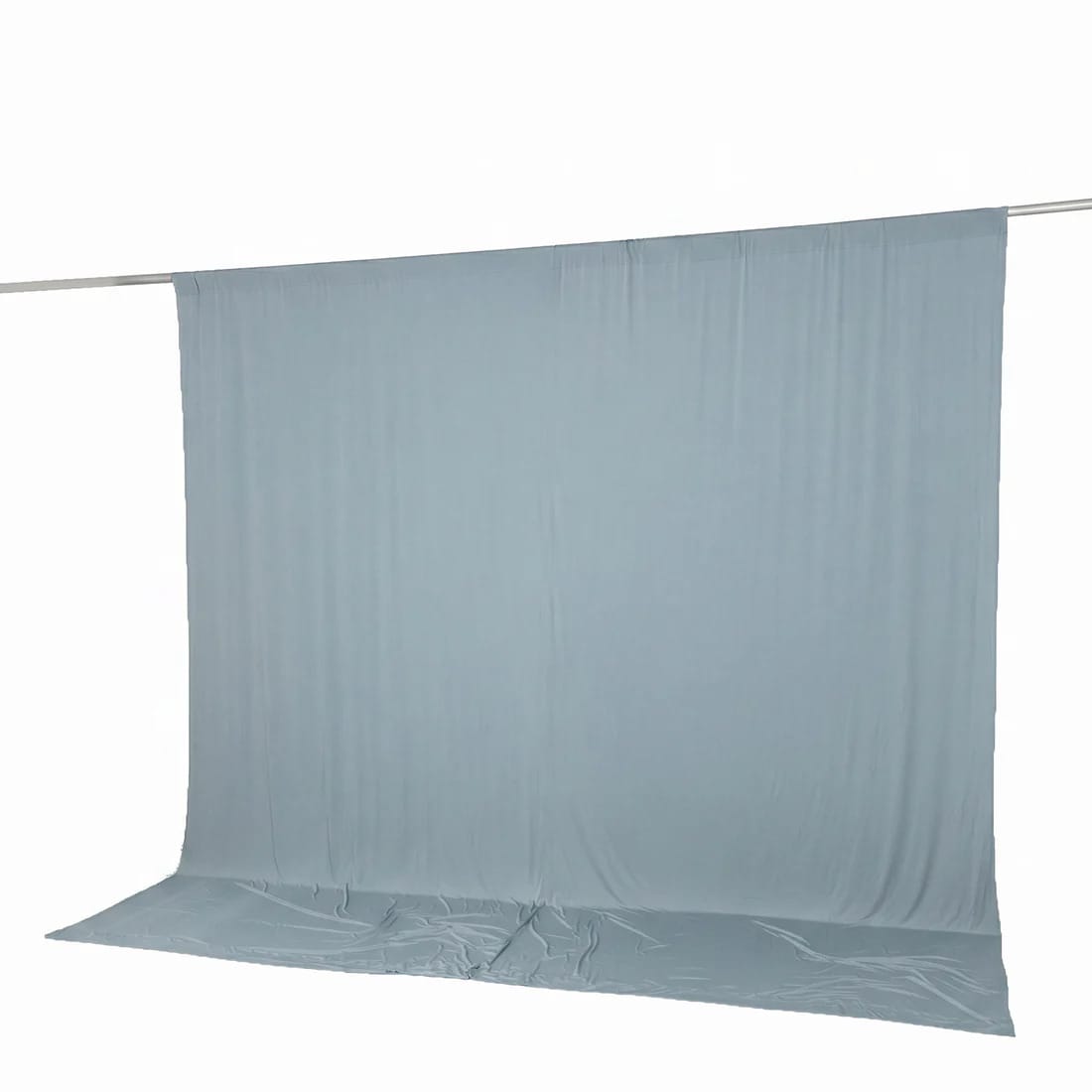 10 ft x 10 ft Spandex Backdrop Curtain with Rod Pocket