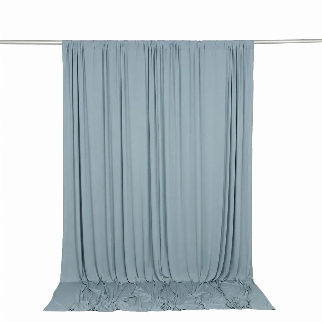 10 ft x 10 ft Spandex Backdrop Curtain with Rod Pocket