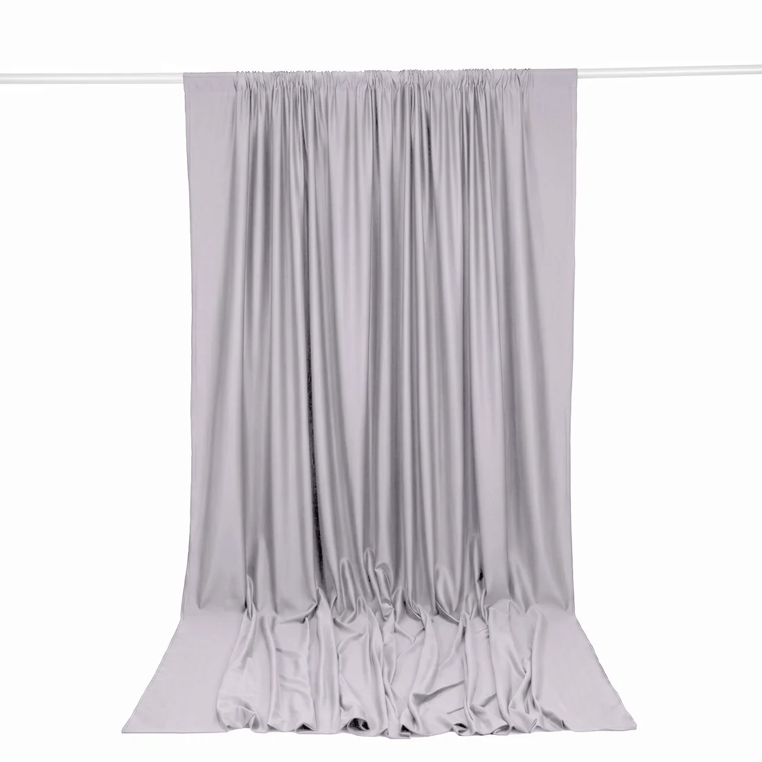 10 ft x 12 ft Polyester Backdrop Curtain Drape Panel with Rod Pocket
