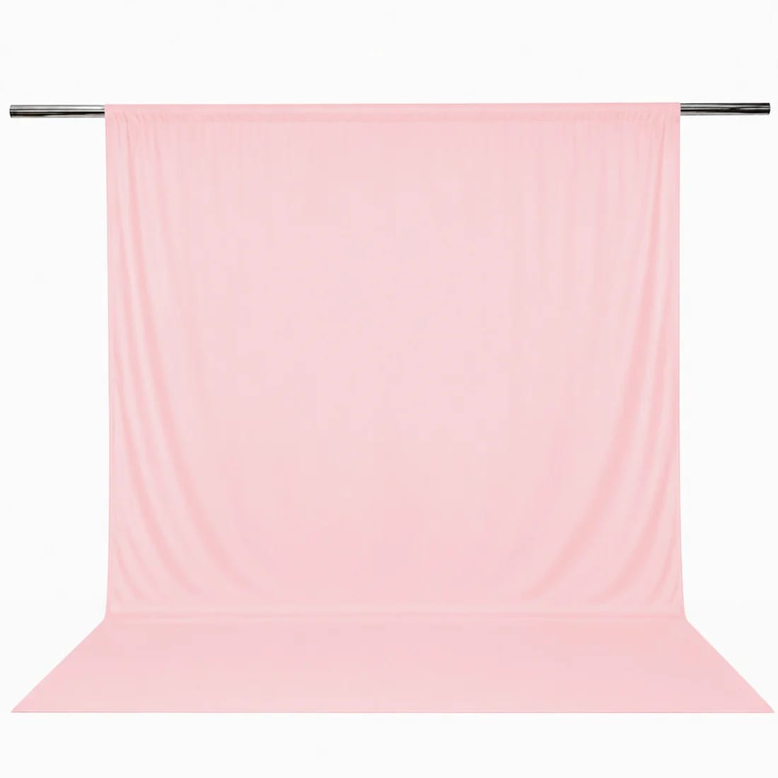 10 ft x 12 ft Polyester Backdrop Curtain Drape Panel with Rod Pocket