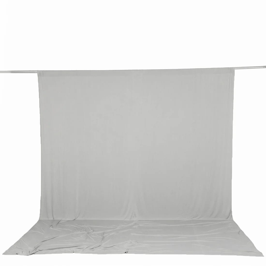 10 ft x 12 ft Wrinkle-Free Spandex Backdrop Curtainwith Rod Pocket