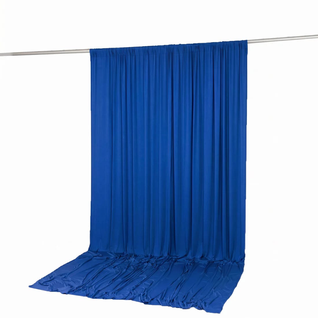 10 ft x 12 ft Wrinkle-Free Spandex Backdrop Curtainwith Rod Pocket
