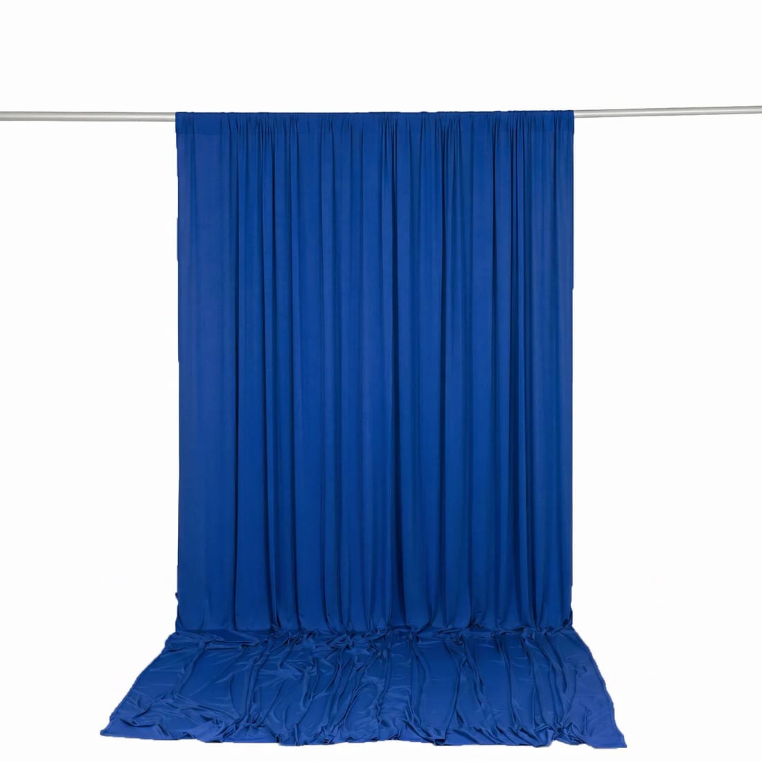 10 ft x 12 ft Wrinkle-Free Spandex Backdrop Curtainwith Rod Pocket