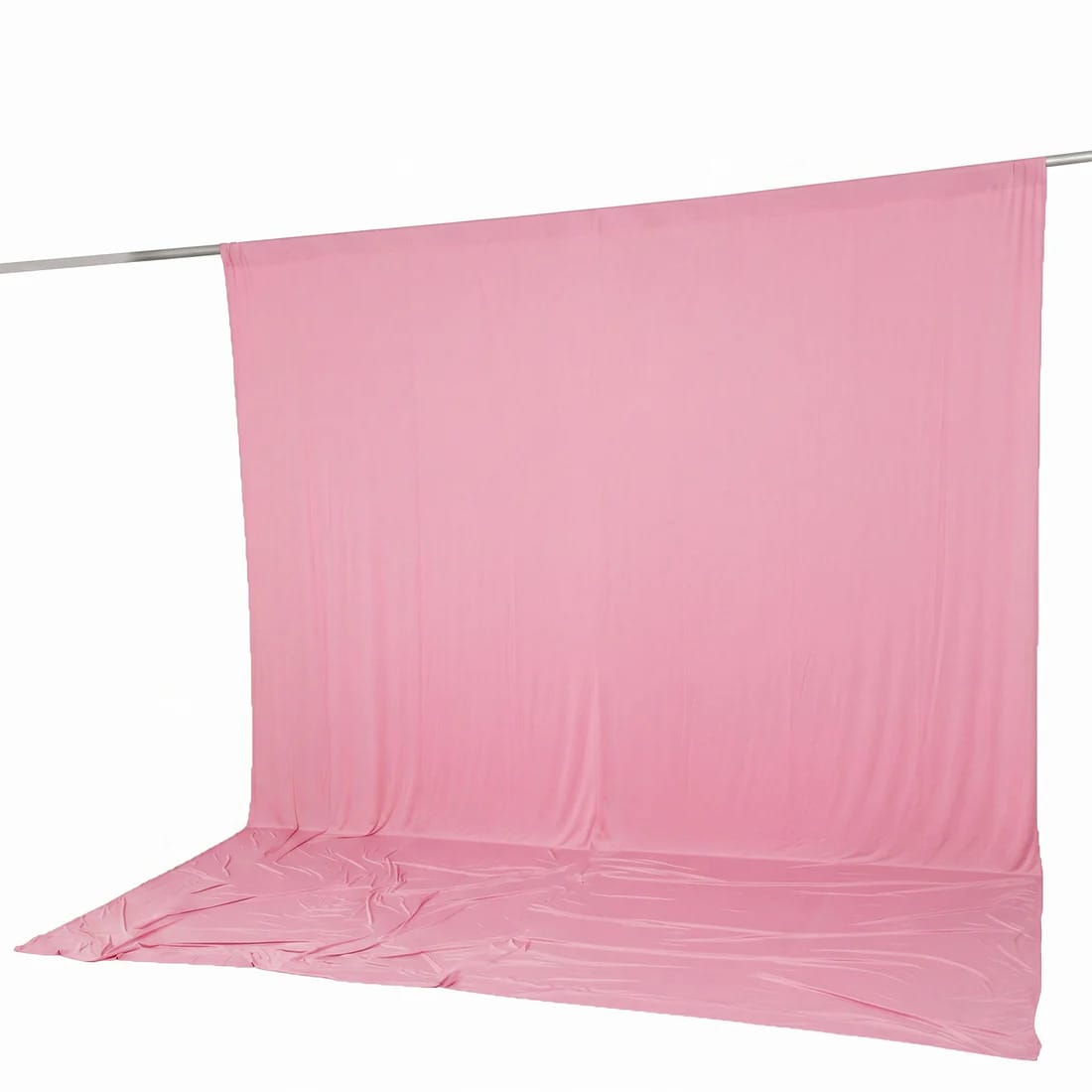 10 ft x 12 ft Wrinkle-Free Spandex Backdrop Curtainwith Rod Pocket