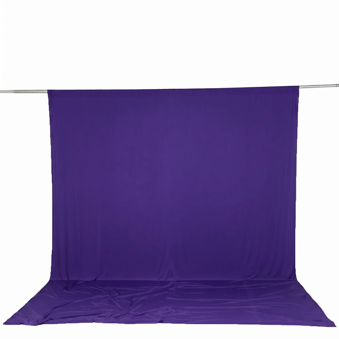 10 ft x 12 ft Wrinkle-Free Spandex Backdrop Curtainwith Rod Pocket