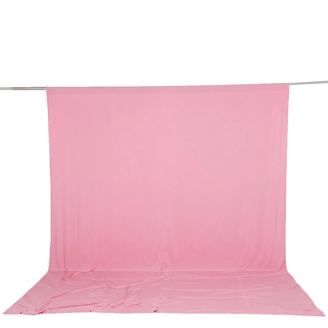 10 ft x 12 ft Wrinkle-Free Spandex Backdrop Curtainwith Rod Pocket