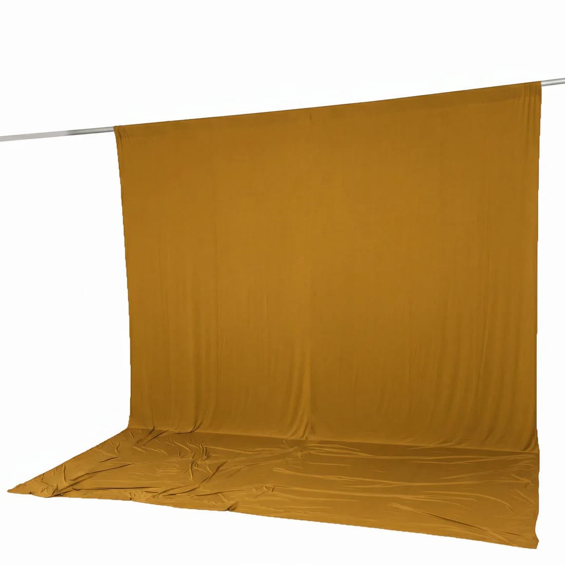 10 ft x 12 ft Wrinkle-Free Spandex Backdrop Curtainwith Rod Pocket