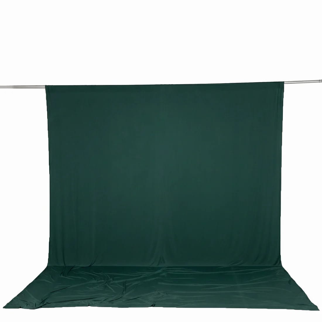 10 ft x 12 ft Wrinkle-Free Spandex Backdrop Curtainwith Rod Pocket