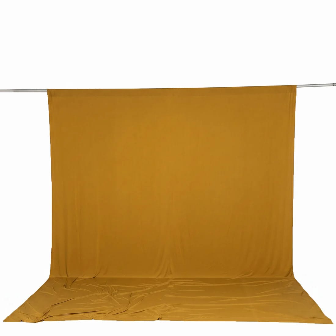 10 ft x 12 ft Wrinkle-Free Spandex Backdrop Curtainwith Rod Pocket