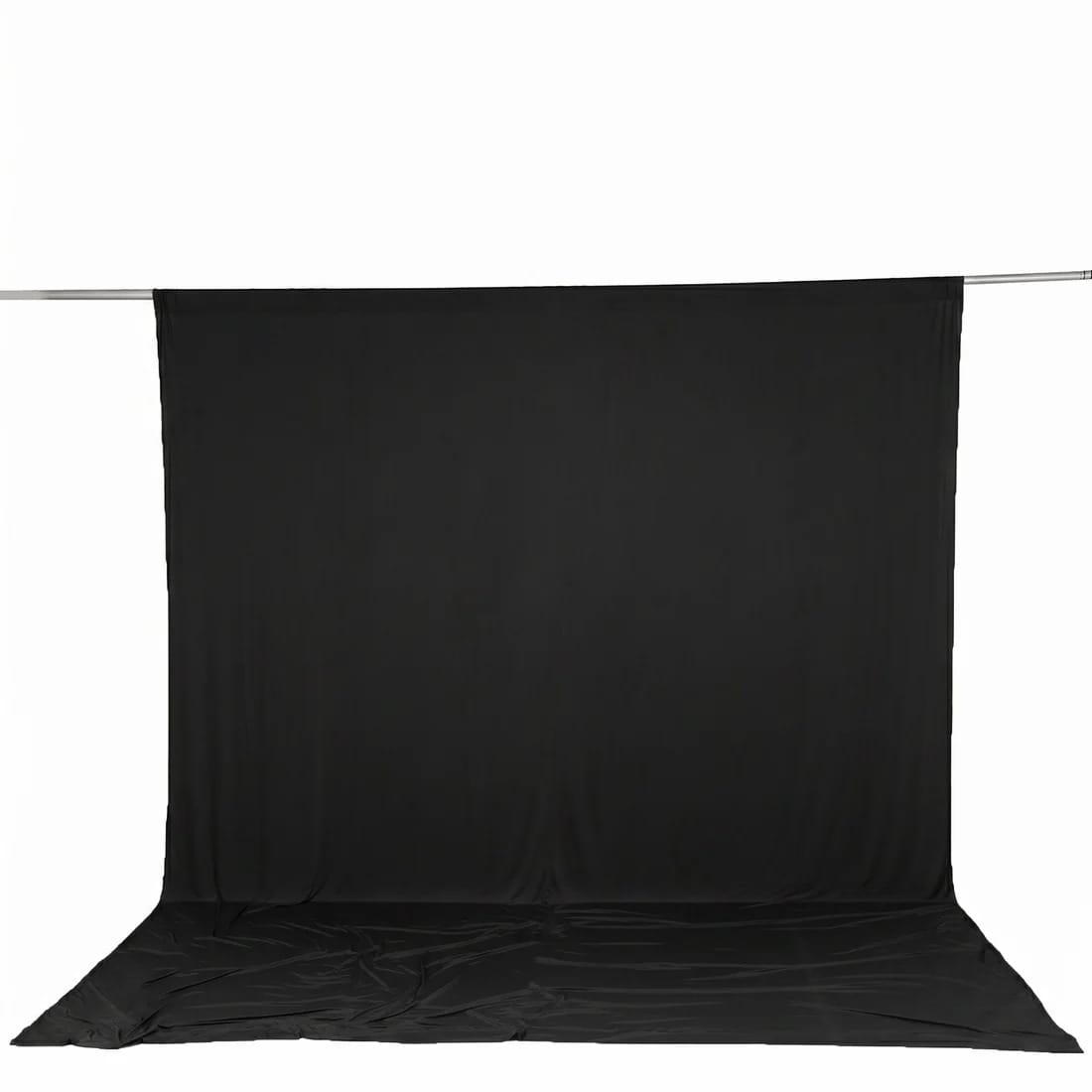 10 ft x 12 ft Wrinkle-Free Spandex Backdrop Curtainwith Rod Pocket