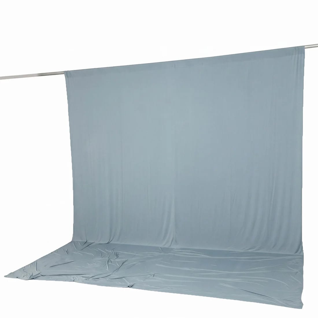 10 ft x 12 ft Wrinkle-Free Spandex Backdrop Curtainwith Rod Pocket