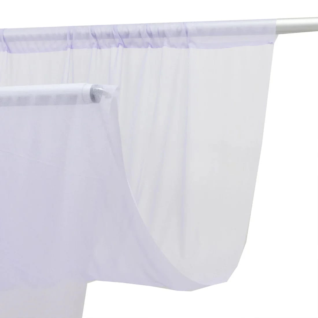 10 x 32 feet Ceiling Drape Extra Long Wedding Backdrop