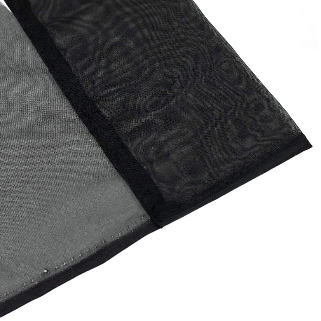 10x10 feet Chiffon Sheer Curtain Panel Backdrop Drape