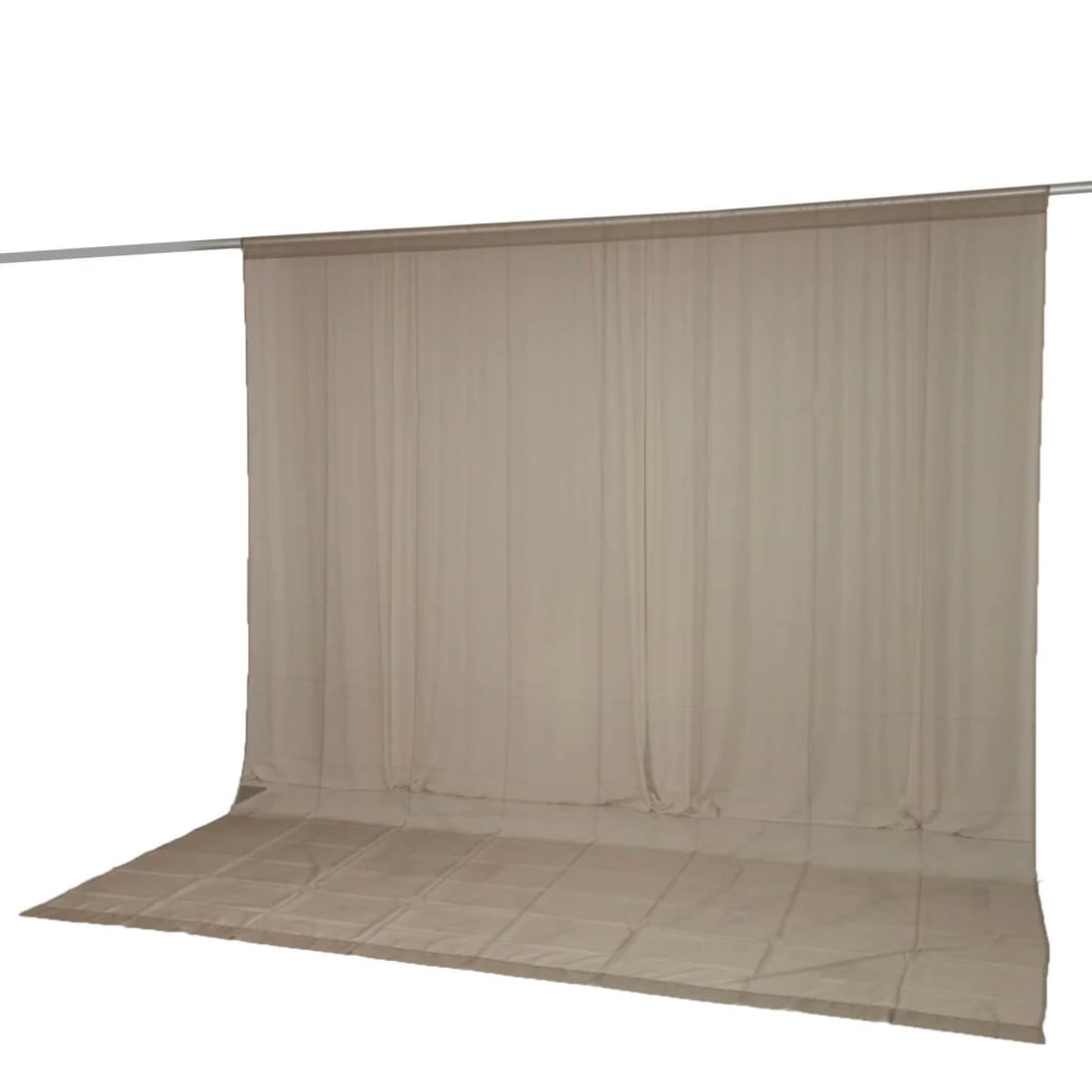 10x12 feet Chiffon Sheer Curtain Panel Backdrop Drape