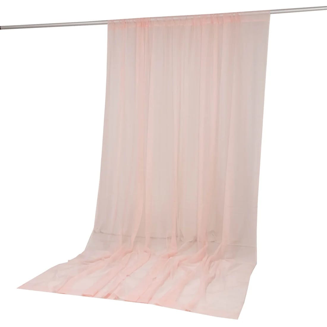 10x12 feet Chiffon Sheer Curtain Panel Backdrop Drape