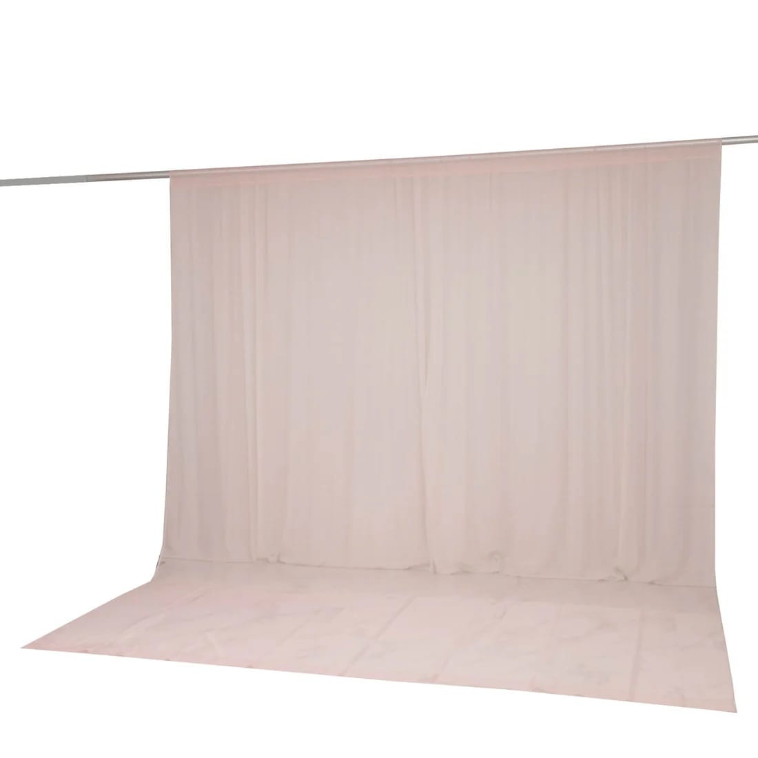 10x12 feet Chiffon Sheer Curtain Panel Backdrop Drape