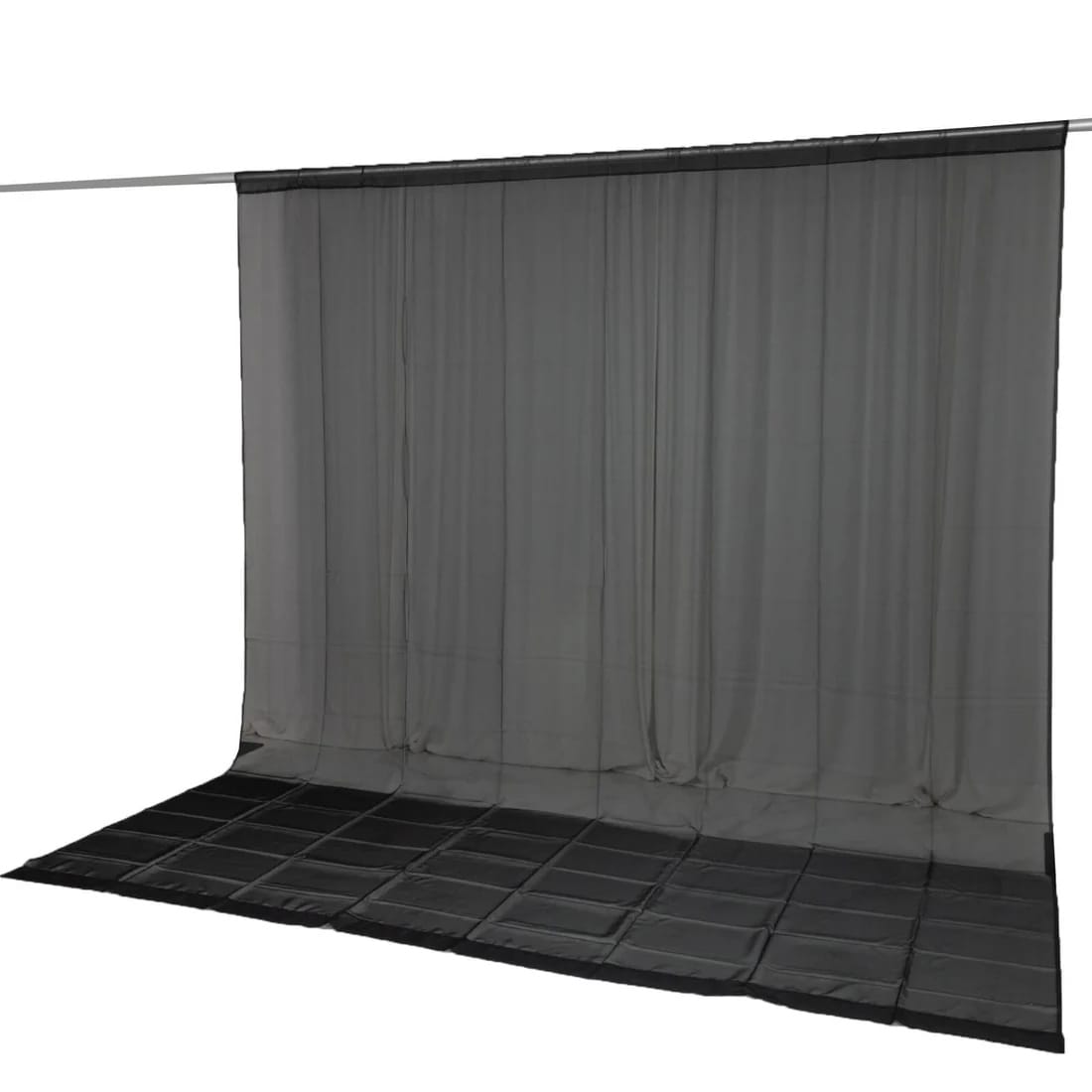10x12 feet Chiffon Sheer Curtain Panel Backdrop Drape