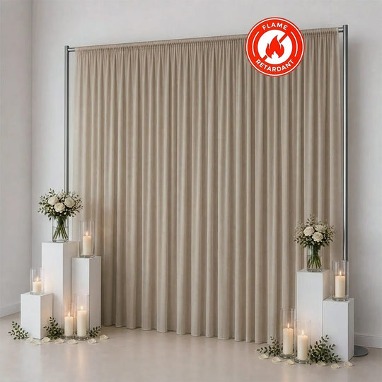 10x12 feet Chiffon Sheer Curtain Panel Backdrop Drape