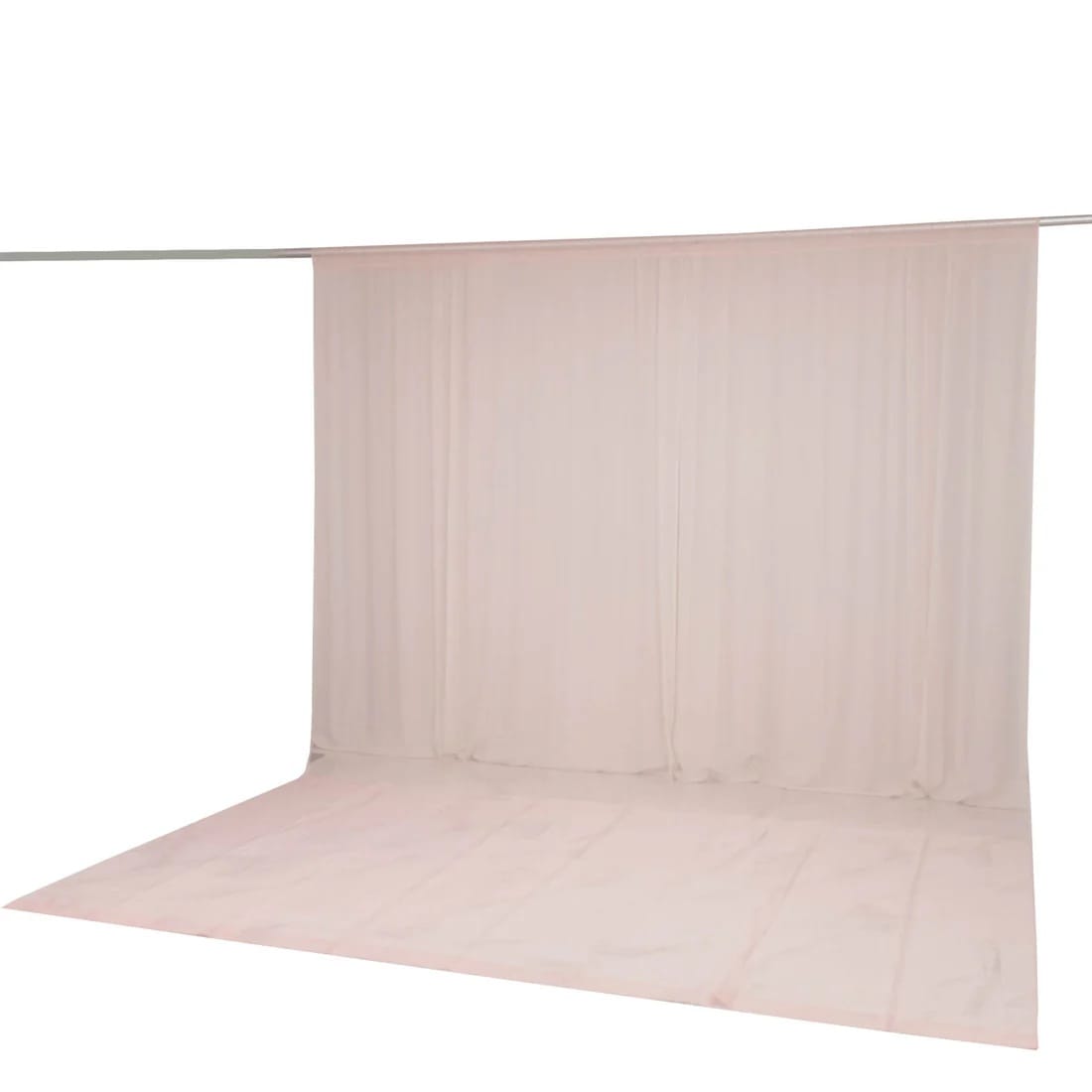 10x14 feet Chiffon Sheer Curtain Panel Backdrop Drape