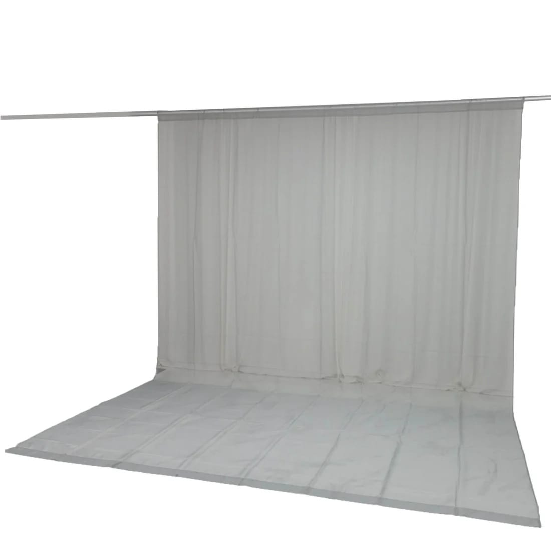 10x14 feet Chiffon Sheer Curtain Panel Backdrop Drape