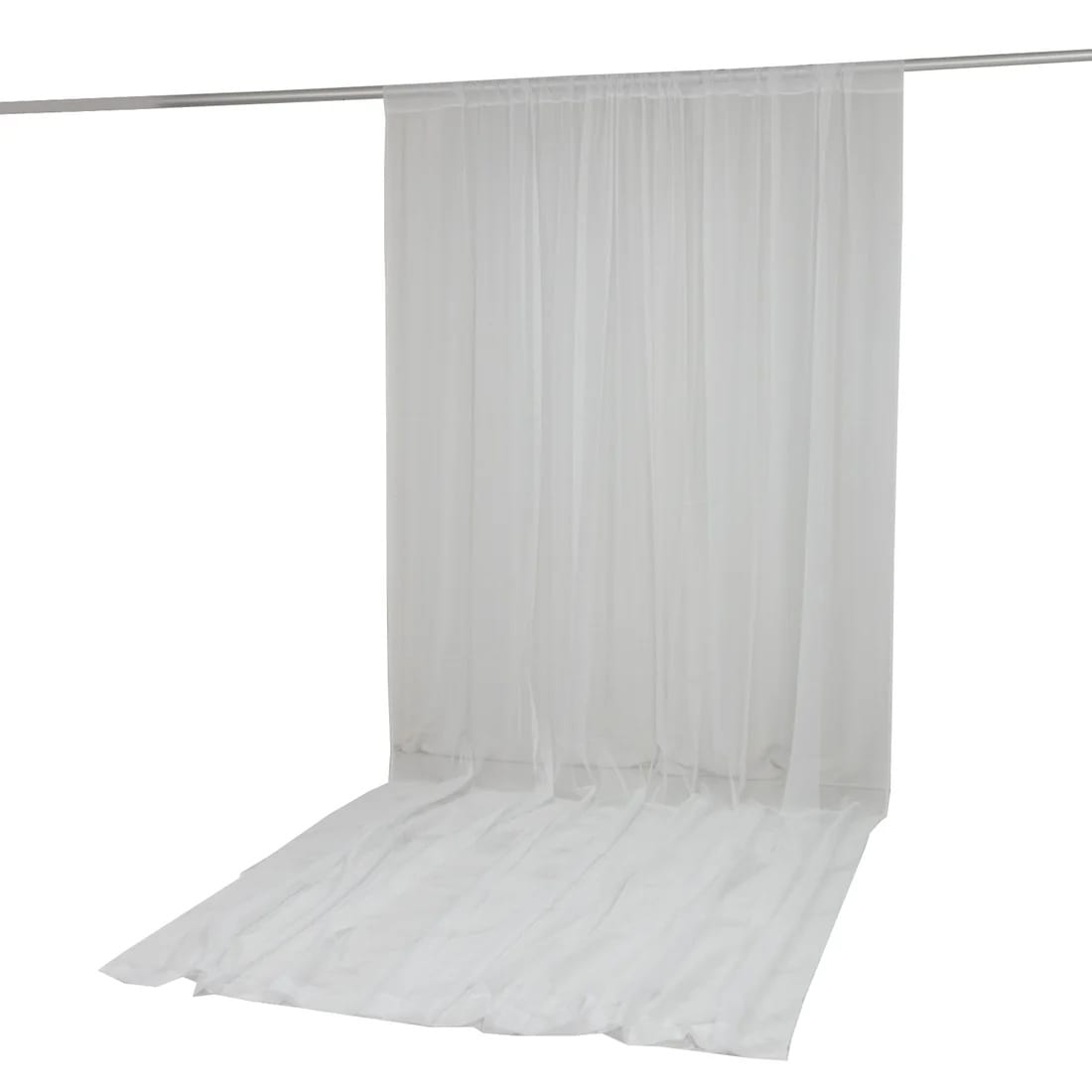 10x14 feet Chiffon Sheer Curtain Panel Backdrop Drape