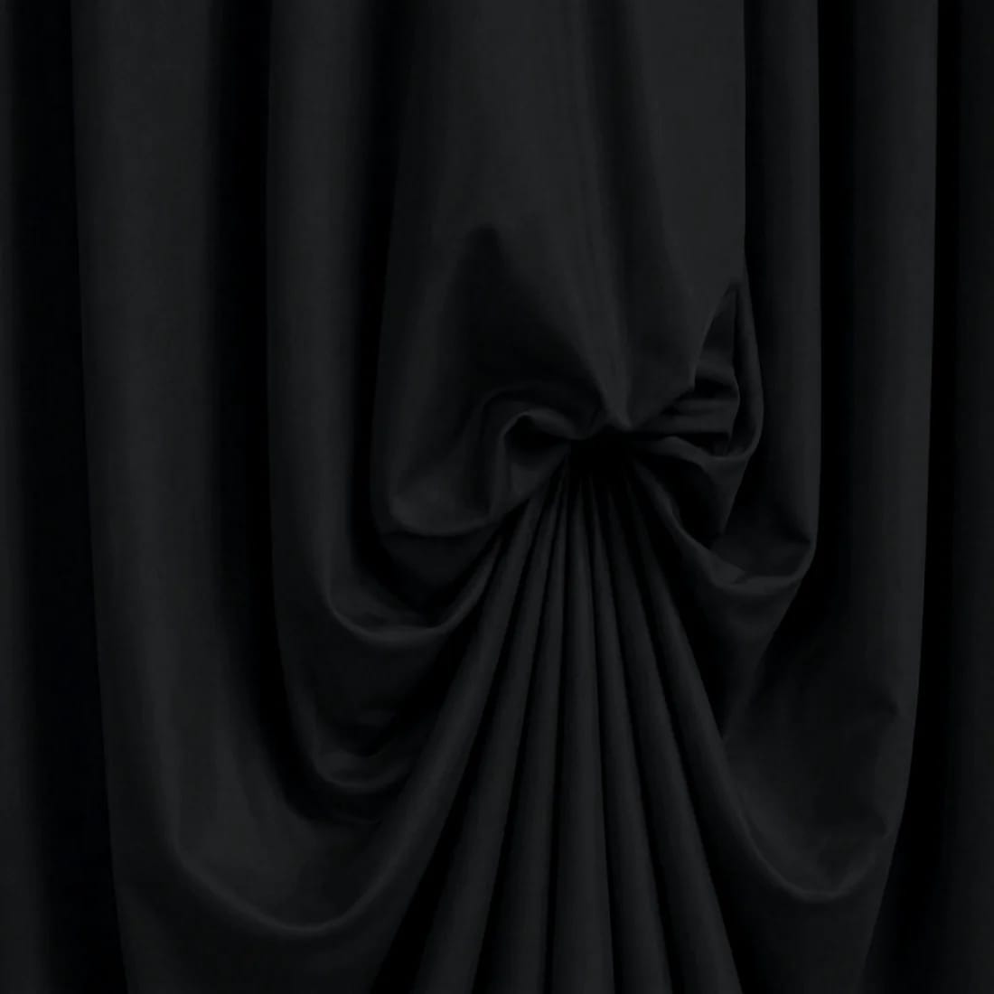 13 ft x 20 ft Spandex Backdrop Curtain Pre-Sewn with 3 Adjustable Ribbon Ties