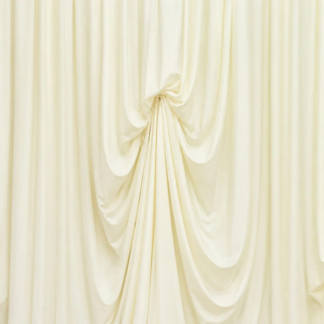 13 ft x 20 ft Spandex Backdrop Curtain Pre-Sewn with 3 Adjustable Ribbon Ties