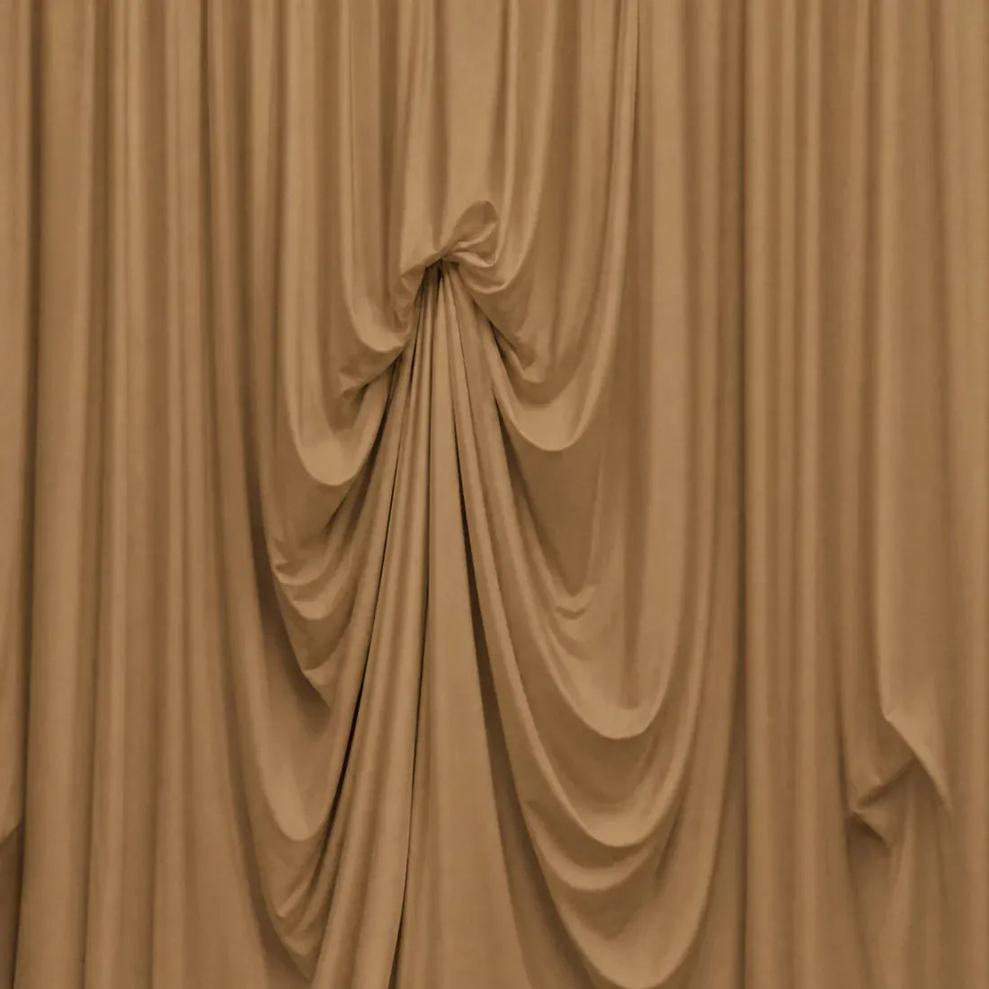 13 ft x 20 ft Spandex Backdrop Curtain Pre-Sewn with 3 Adjustable Ribbon Ties