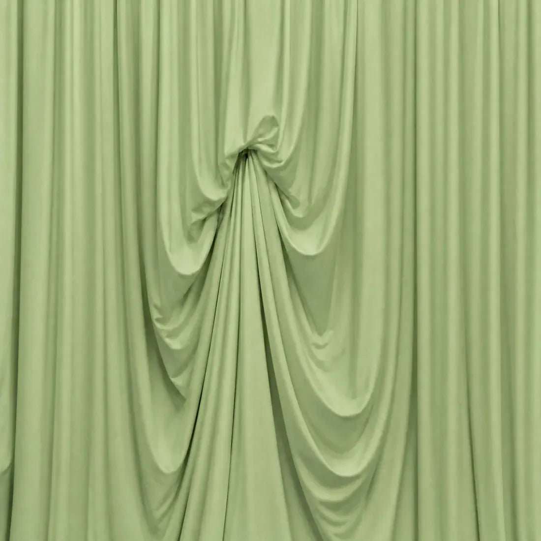 13 ft x 20 ft Spandex Backdrop Curtain Pre-Sewn with 3 Adjustable Ribbon Ties