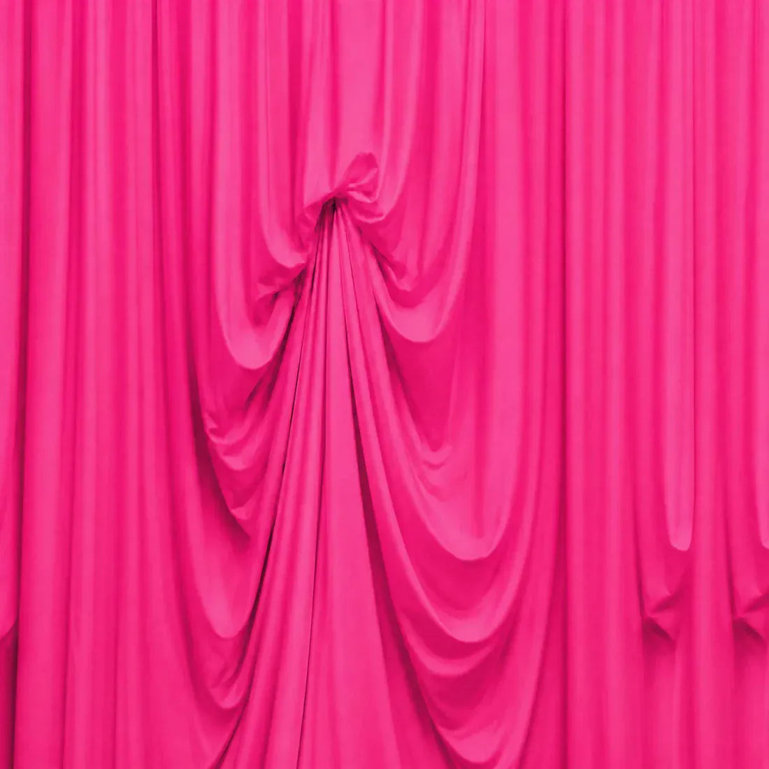 13 ft x 20 ft Spandex Backdrop Curtain Pre-Sewn with 3 Adjustable Ribbon Ties