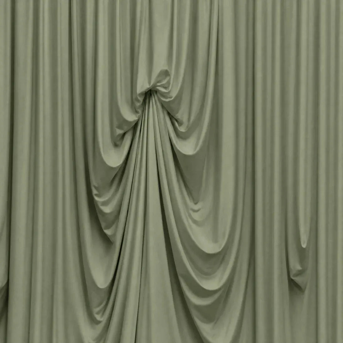 13 ft x 20 ft Spandex Backdrop Curtain Pre-Sewn with 3 Adjustable Ribbon Ties