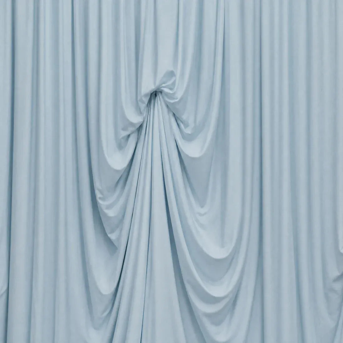 13 ft x 20 ft Spandex Backdrop Curtain Pre-Sewn with 3 Adjustable Ribbon Ties