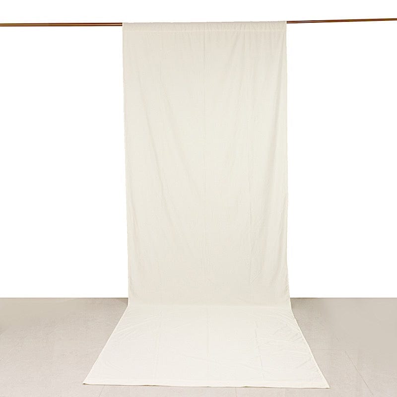 14 feet Scuba Polyester Drapery Backdrop Curtain with Rod Pockets