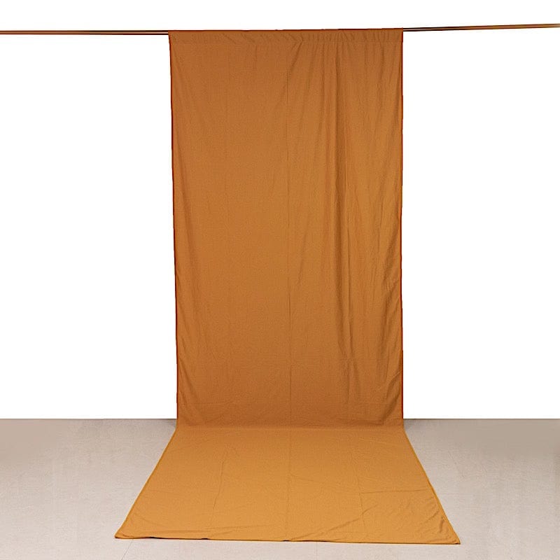 14 feet Scuba Polyester Drapery Backdrop Curtain with Rod Pockets