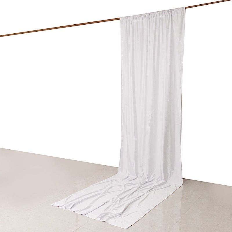 14 feet Scuba Polyester Drapery Backdrop Curtain with Rod Pockets