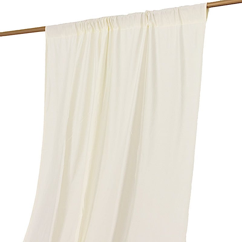 14 feet Scuba Polyester Drapery Backdrop Curtain with Rod Pockets