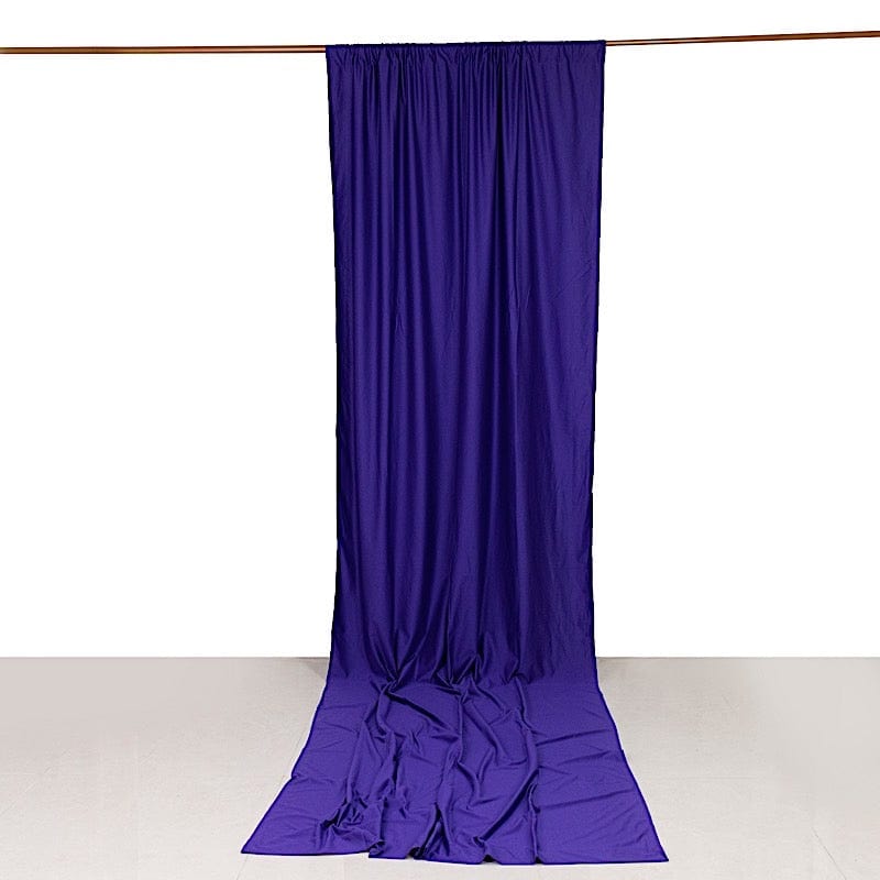 14 feet Scuba Polyester Drapery Backdrop Curtain with Rod Pockets