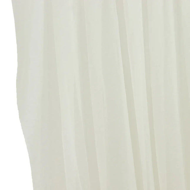 4 ft x 5 ft Sheer Chiffon Valance Curtain Backdrop Drapery Panel