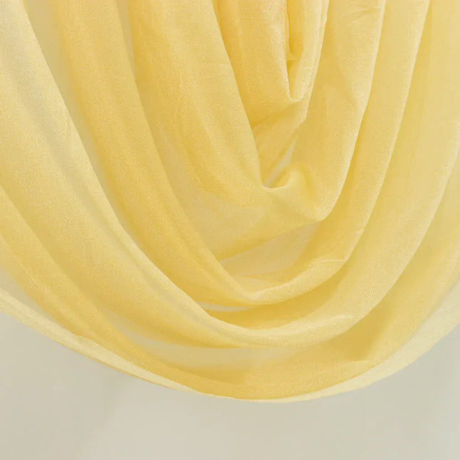 4 ft x 5 ft Sheer Chiffon Valance Curtain Backdrop Drapery Panel