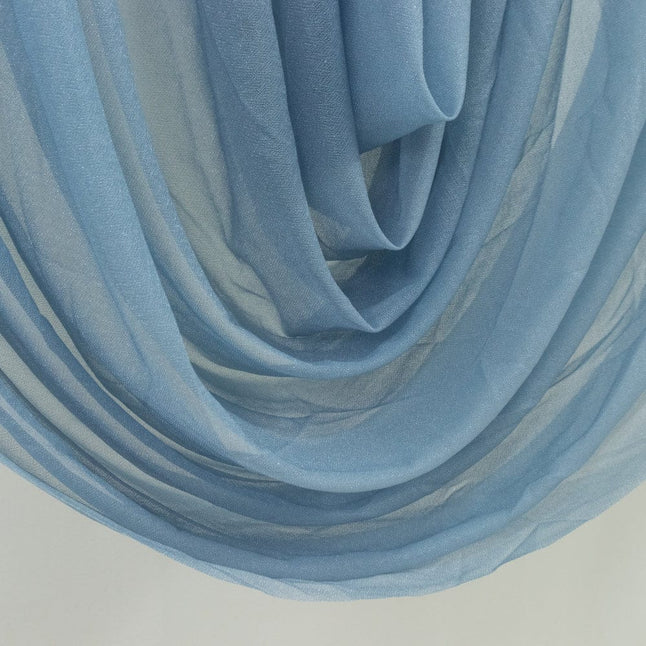 4 ft x 5 ft Sheer Chiffon Valance Curtain Backdrop Drapery Panel